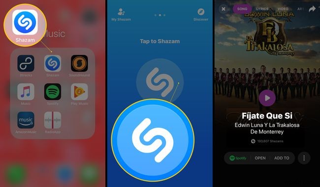 Cách Shazam a Song Thats đã có trên điện thoại của bạn