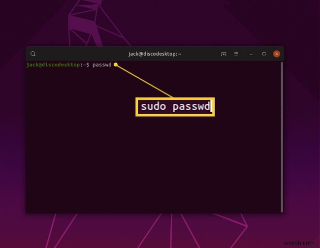 Cách thay đổi mật khẩu người dùng của bạn trong Linux