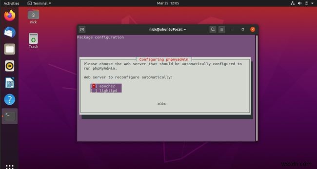 Cách tạo máy chủ web LAMP bằng Ubuntu