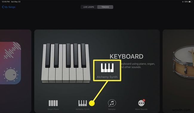 Biến bàn phím máy Mac của bạn thành một cây đàn piano GarageBand