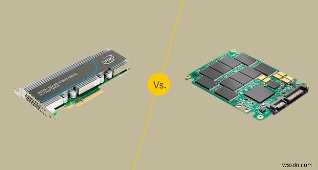 PCIe so với SSD SATA