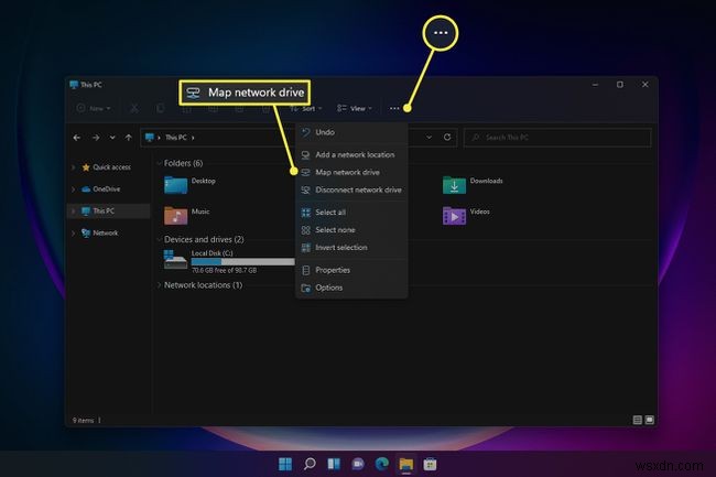 Cách ánh xạ ổ đĩa mạng trong Windows 11