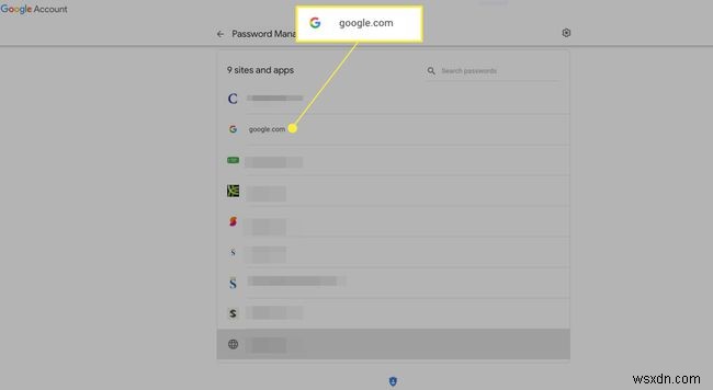 Cách sử dụng Trình quản lý mật khẩu của Chrome