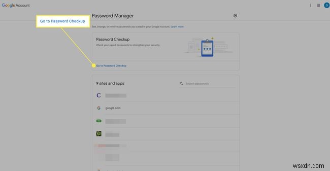 Cách sử dụng Trình quản lý mật khẩu của Chrome