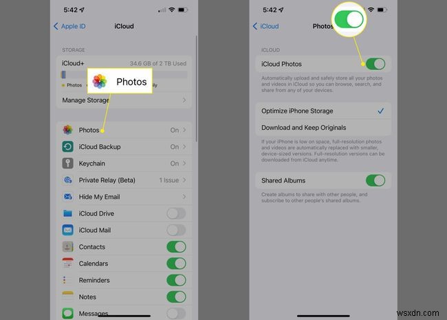 Cách tải xuống ảnh từ iCloud