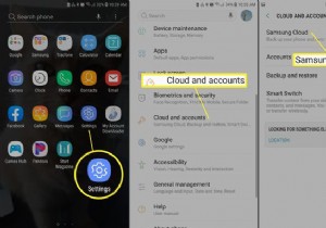 Cách truy cập Samsung Cloud