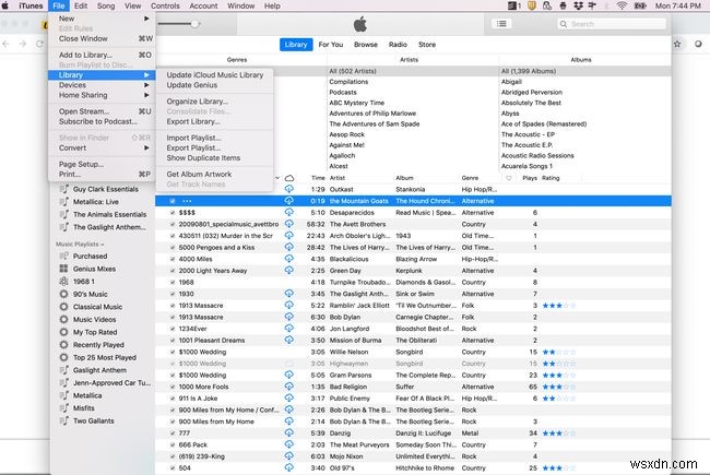 Phải làm gì khi iTunes không có tên bài hát cho nhạc của bạn