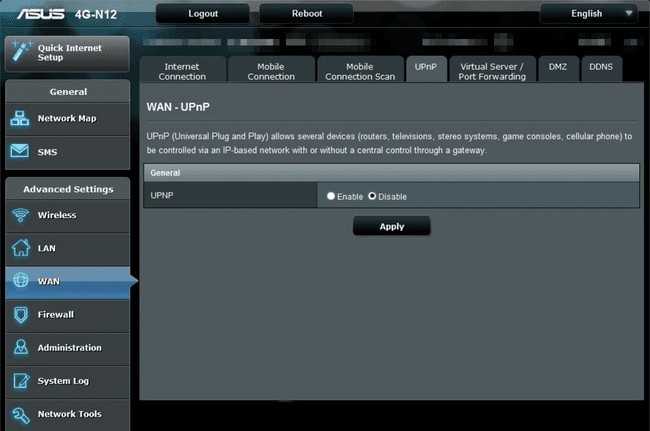 Cách bật UPnP trên bộ định tuyến