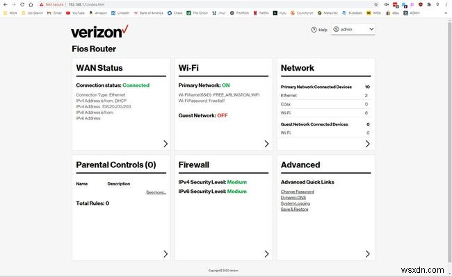 Cách truy cập cài đặt modem của bạn