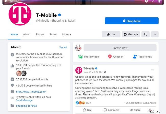 T-Mobile ngừng hoạt động ... Hay chỉ là bạn?