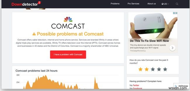 Comcast ngừng hoạt động ... Hay là bạn?