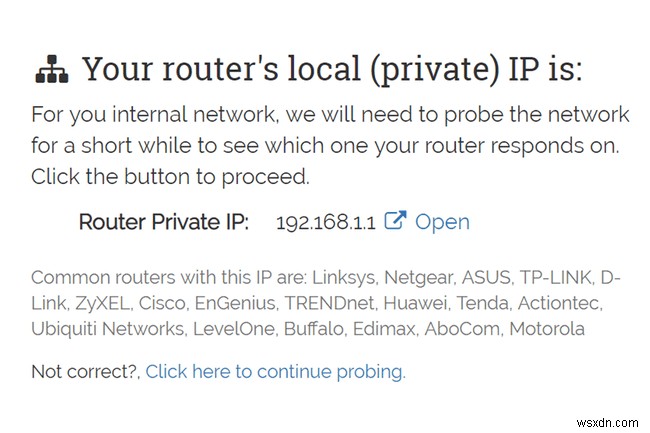 Cách tìm địa chỉ IP cổng mặc định của bạn