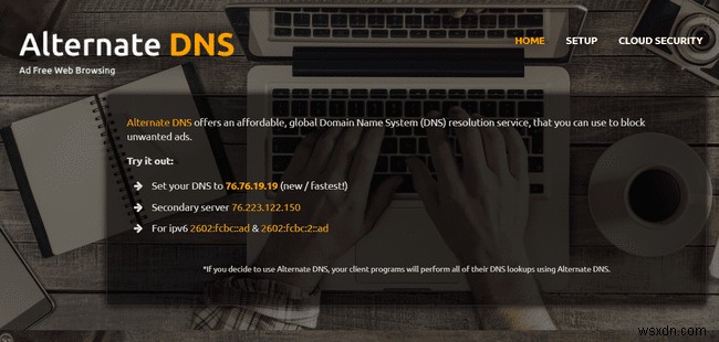 Máy chủ DNS công khai và miễn phí