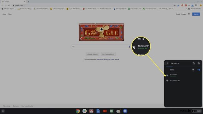 Cách kết nối Chromebook với Wi-Fi