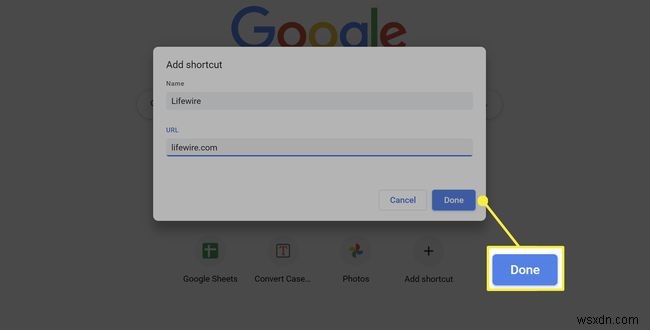 Cách xóa phím tắt cho tab mới trong Google Chrome