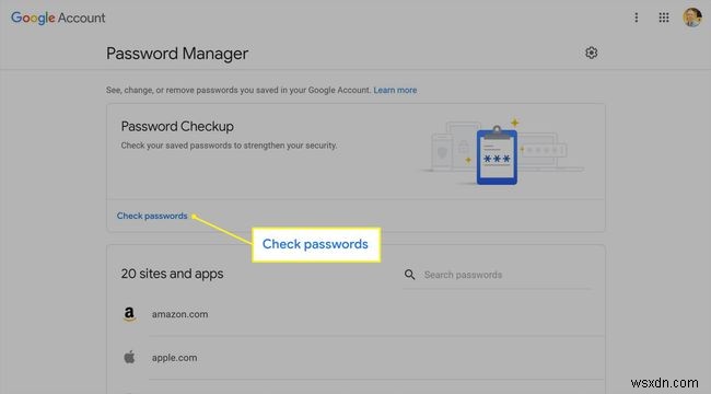 Cách sử dụng tính năng Kiểm tra mật khẩu của Google