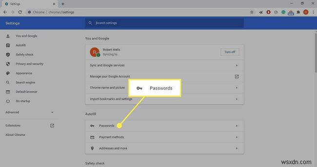 Cách hiển thị mật khẩu trong Chrome