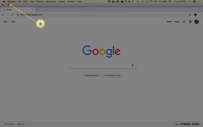 Cách kích hoạt Chế độ toàn màn hình trong Google Chrome