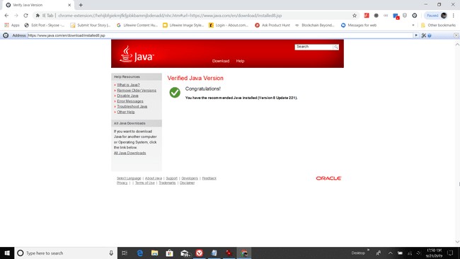 Cách bật Java trong Chrome