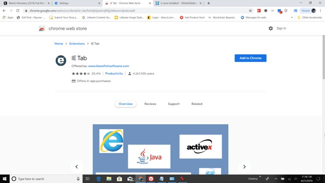 Cách bật Java trong Chrome