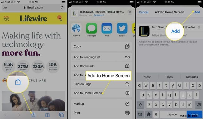 Cách thêm, chỉnh sửa và xóa dấu trang trong iPhone Safari