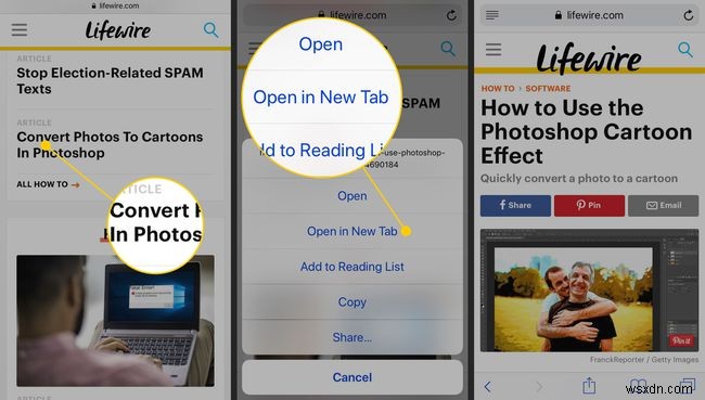 Cách sử dụng trình duyệt web Safari trên iPhone