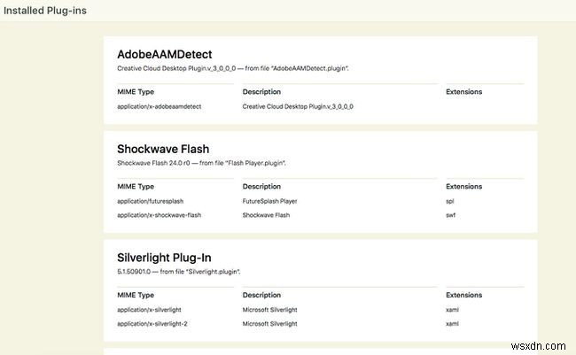 Cách quản lý plugin trong trình duyệt web Safari