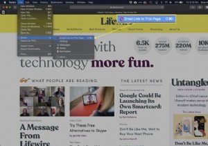 Gửi trang web trong Safari thay vì gửi liên kết