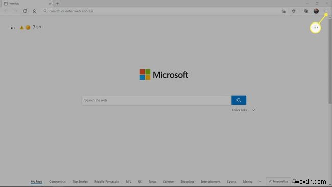 Cách đặt lại Microsoft Edge