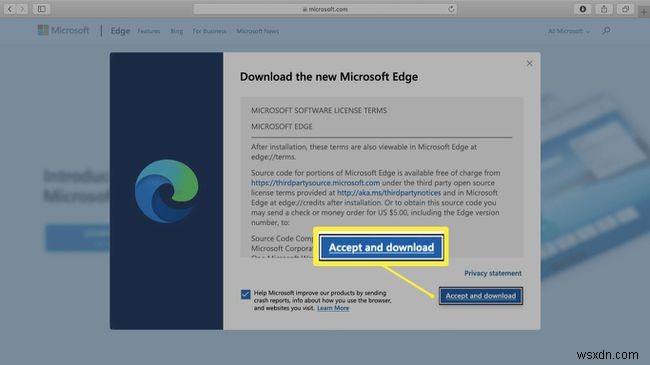 Cách tải xuống Microsoft Edge cho Mac