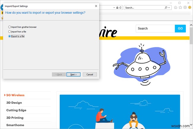 Cách quản lý các mục ưa thích trên Internet Explorer của bạn