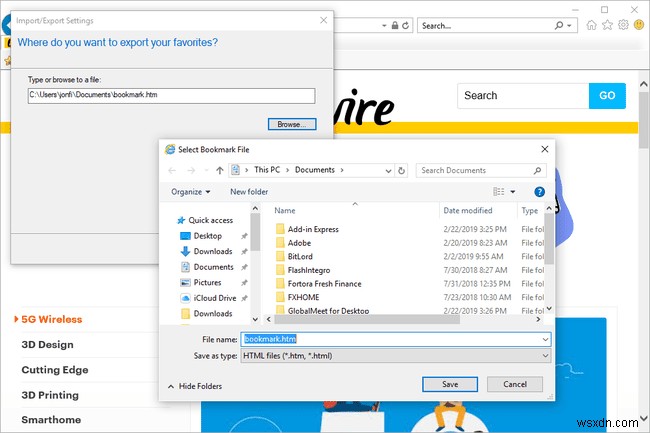 Cách quản lý các mục ưa thích trên Internet Explorer của bạn