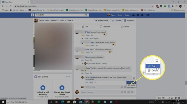 Cách xóa nhận xét trên Facebook