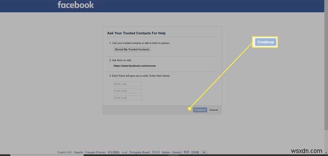 Cách thiết lập và sử dụng danh bạ đáng tin cậy trên Facebook