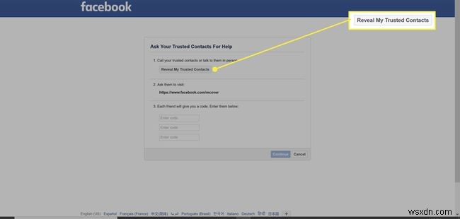 Cách thiết lập và sử dụng danh bạ đáng tin cậy trên Facebook