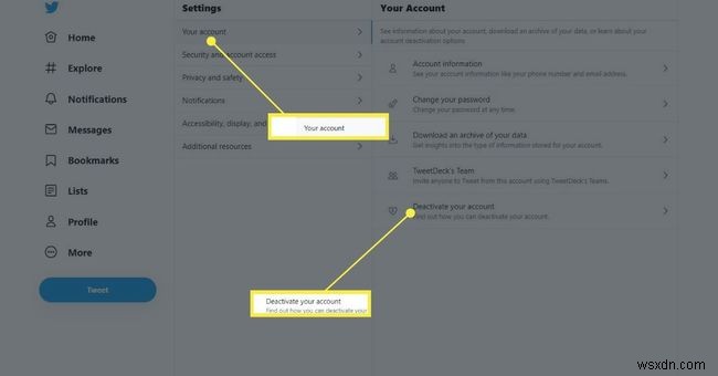 Cách hủy kích hoạt và xóa vĩnh viễn tài khoản Twitter của bạn