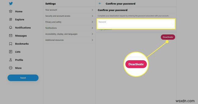 Cách hủy kích hoạt và xóa vĩnh viễn tài khoản Twitter của bạn