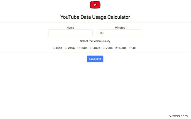 YouTube sử dụng bao nhiêu dữ liệu?