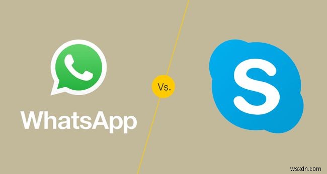 WhatsApp so với Skype