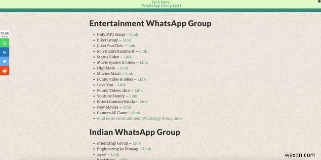 Cách tìm liên kết nhóm WhatsApp mà không cần lời mời