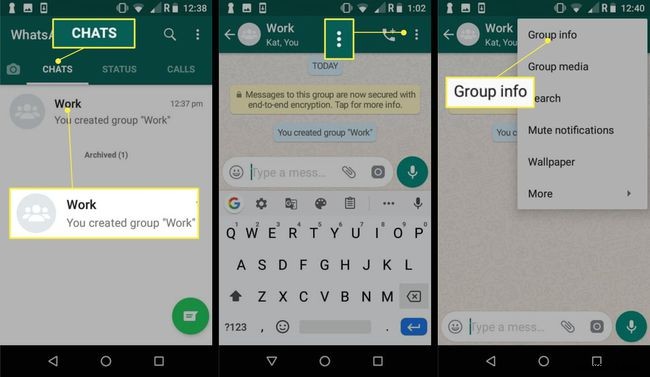 Cách tạo nhóm WhatsApp