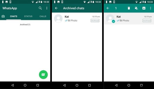 Cách sử dụng kho lưu trữ WhatsApp cho trò chuyện