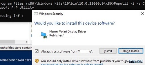 Cách ký trình điều khiển thiết bị chưa được ký trong Windows?