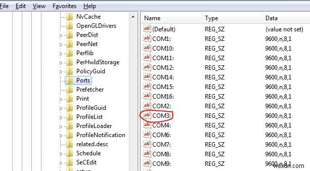 Cách xóa hoặc đặt lại số cổng COM trong Windows?