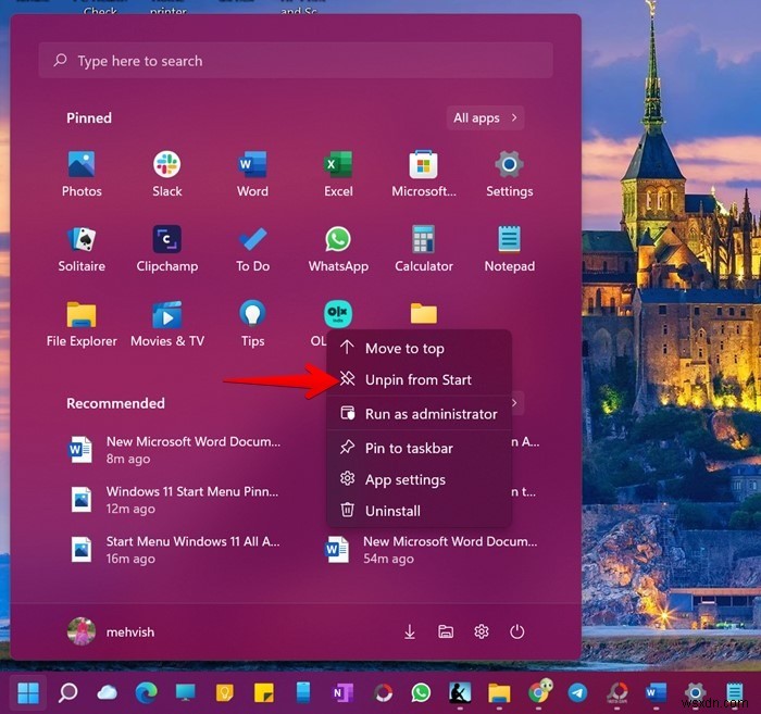 15 Mẹo sử dụng và tùy chỉnh menu Start của Windows 11 Giống như một chuyên gia