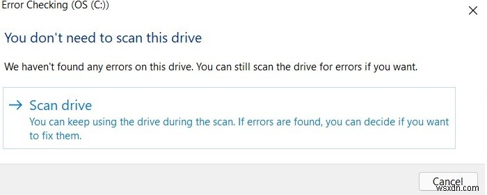 Cách khắc phục sự cố Windows đã phát hiện ra sự cố đĩa cứng