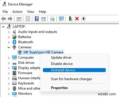 Cách khắc phục Webcam hoặc máy ảnh không hoạt động trong Windows
