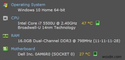 Cách kiểm tra nhiệt độ CPU trong Windows 10 và Windows 11