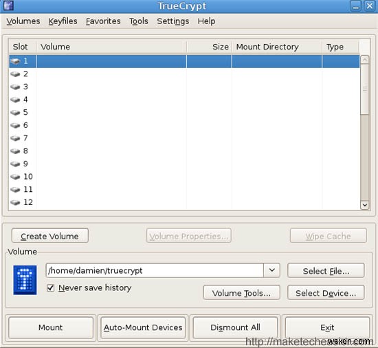 TrueCrypt:Mã hóa dữ liệu của bạn theo cách dễ dàng