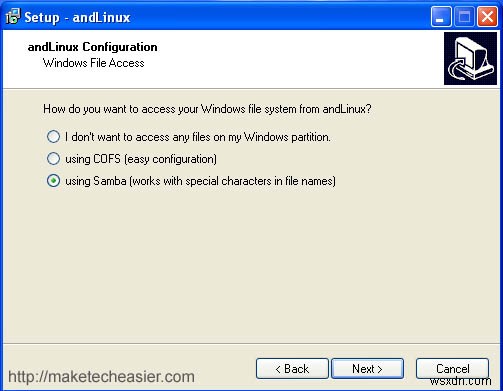 Chạy ứng dụng Linux trong Windows